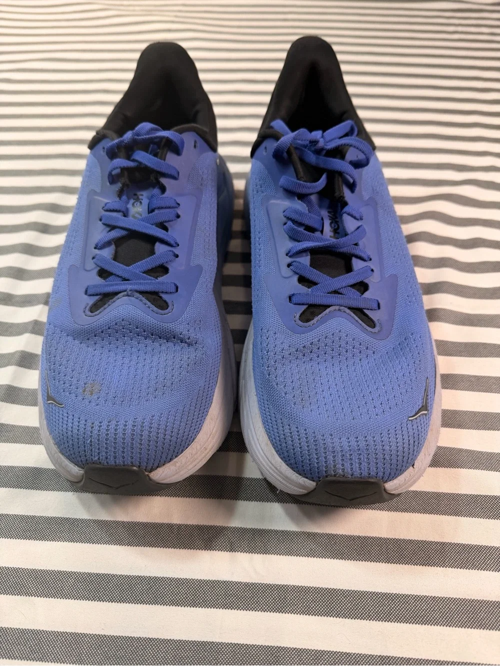 Hoka One Arahi 7 Shoes Womens 11B Stellar Blue Cosmos Running Sneakers Purple 11